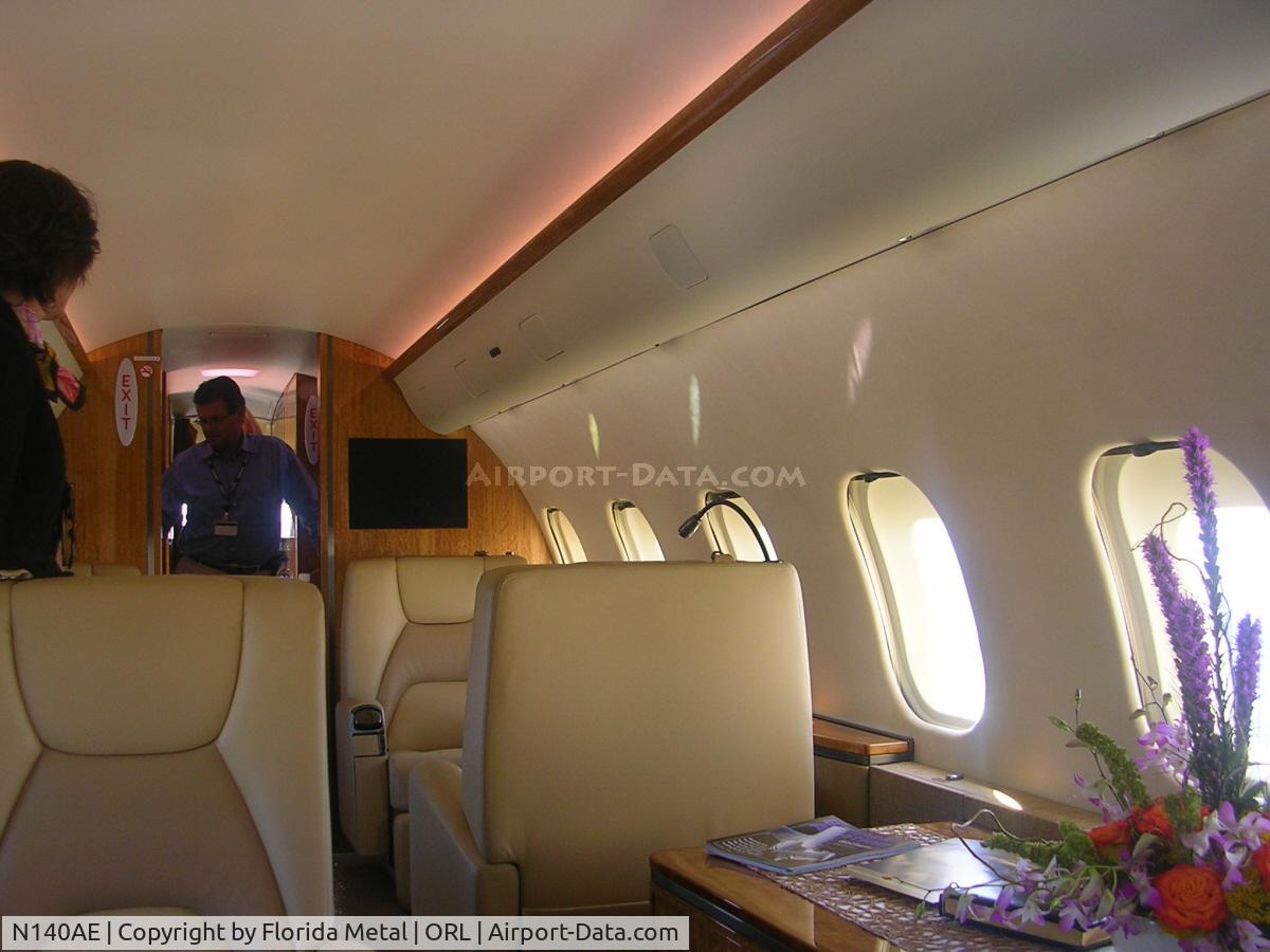N140AE, 2004 Bombardier BD-700-1A11 Global 5000 C/N 9140, NBAA 2005
