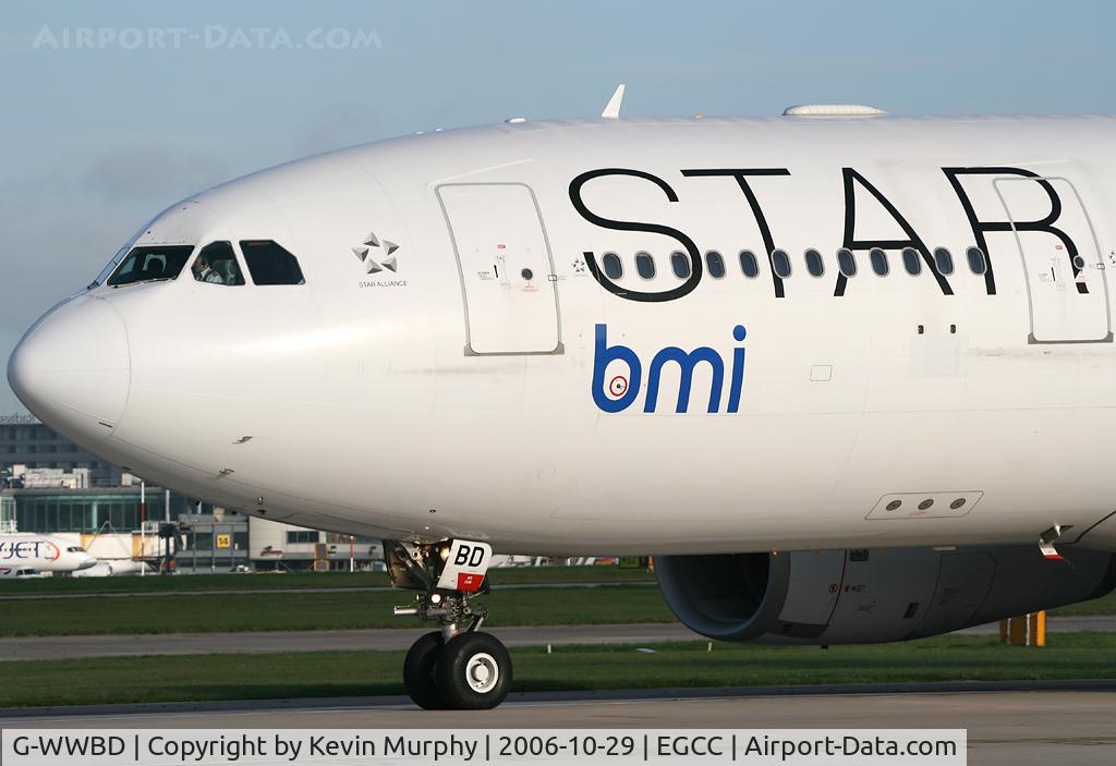 G-WWBD, 2001 Airbus A330-243 C/N 401, BMI 330