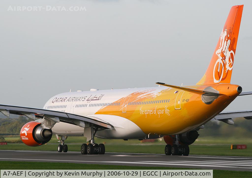 A7-AEF, 2006 Airbus A330-302 C/N 721, Colourful Qatar