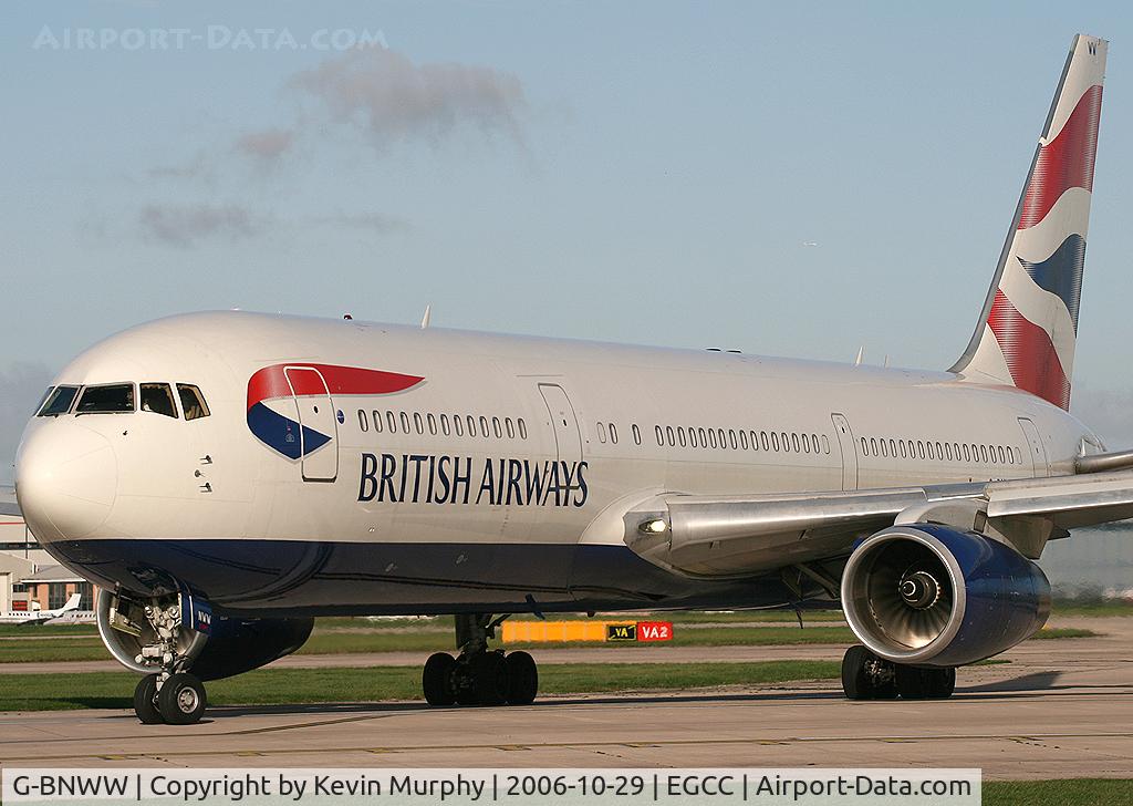 G-BNWW, 1993 Boeing 767-336/ER C/N 25831, BA 767