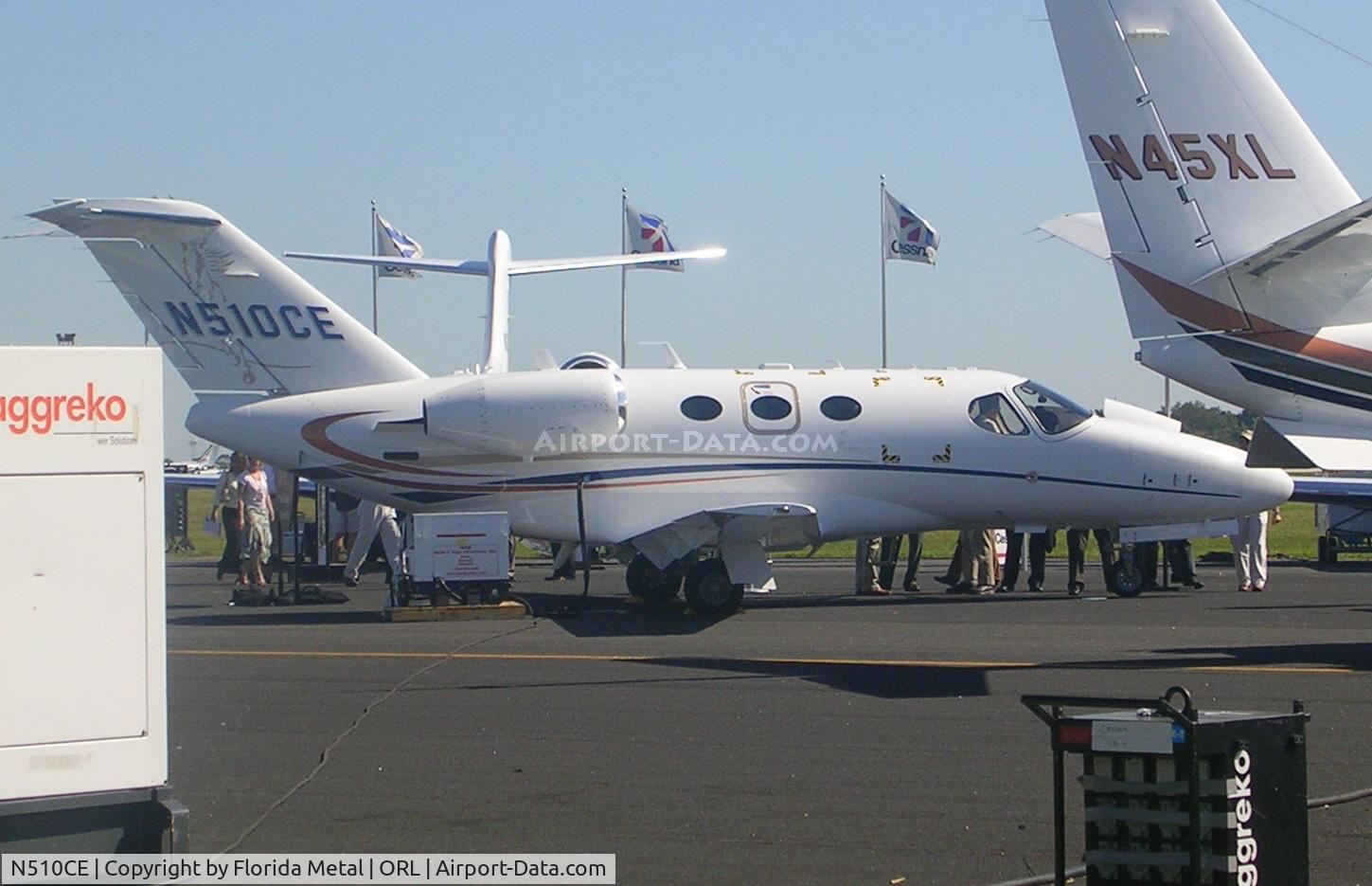 N510CE, 2008 Cessna 510 Citation Mustang C/N 510-0001, NBAA 2005