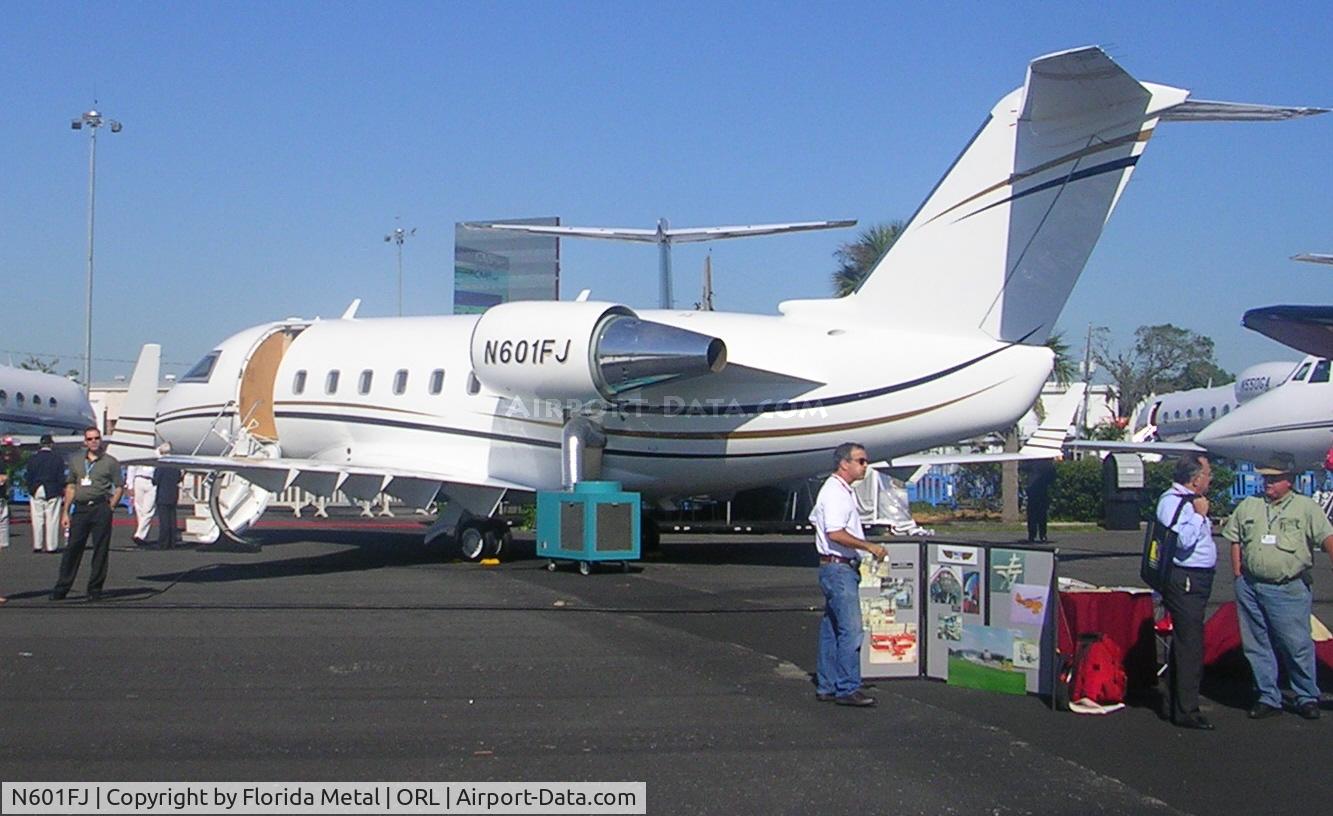 N601FJ, 1984 Canadair Challenger 601 (CL-600-2A12) C/N 3023, NBAA 2005