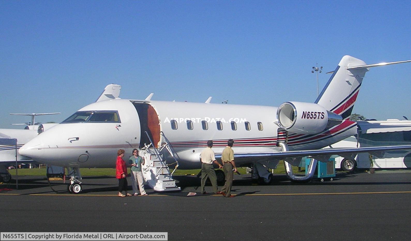 N655TS, 2001 Bombardier Challenger 604 (CL-600-2B16) C/N 5505, NBAA 2005