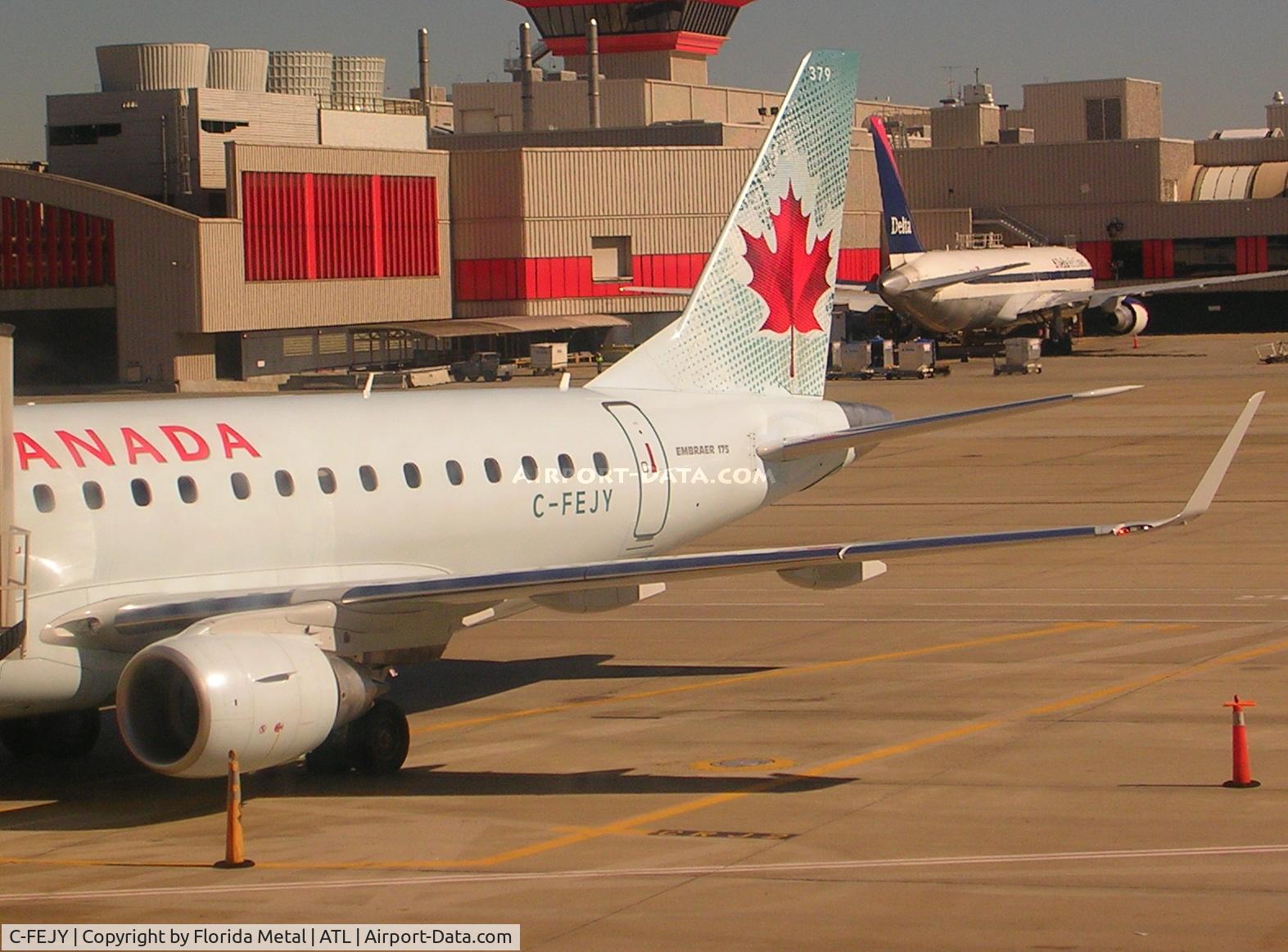 C-FEJY, 2005 Embraer 175SU (ERJ-170-200SU) C/N 17000097, Air Canada