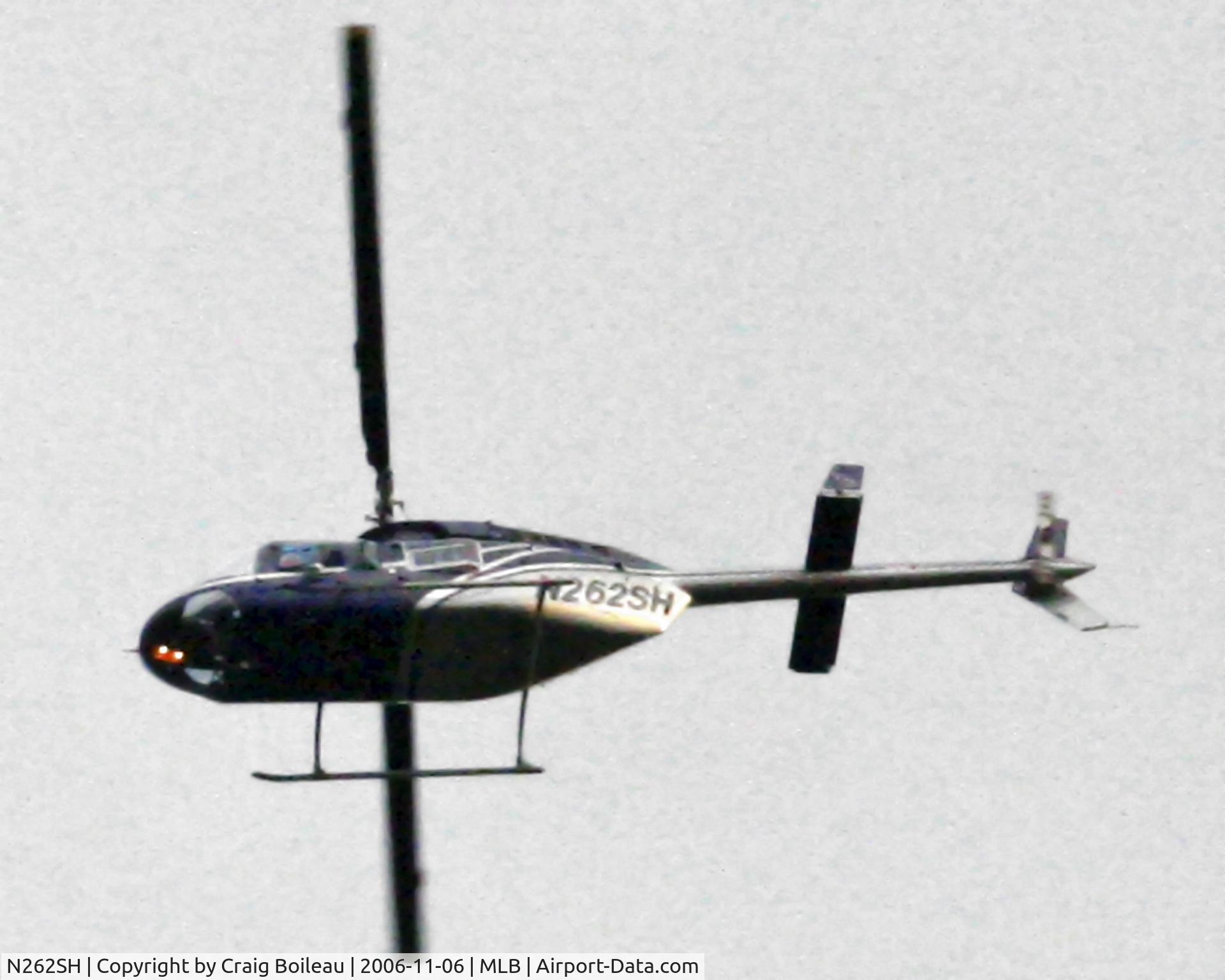 N262SH, Bell 206L-1 LongRanger II C/N 45226, Over Lake Washington, Melbourne Florida