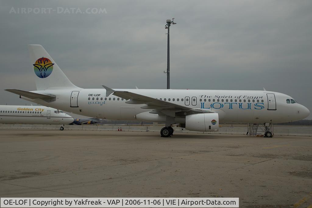OE-LOF, 1997 Airbus A320-232 C/N 667, this former Fly Niki Airbus 320 is being prepared for Lotus Air of Egypt