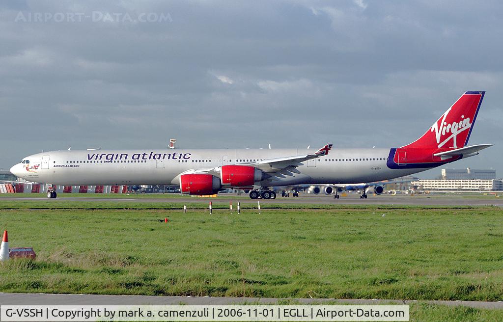G-VSSH, 2004 Airbus A340-642 C/N 615, A.340