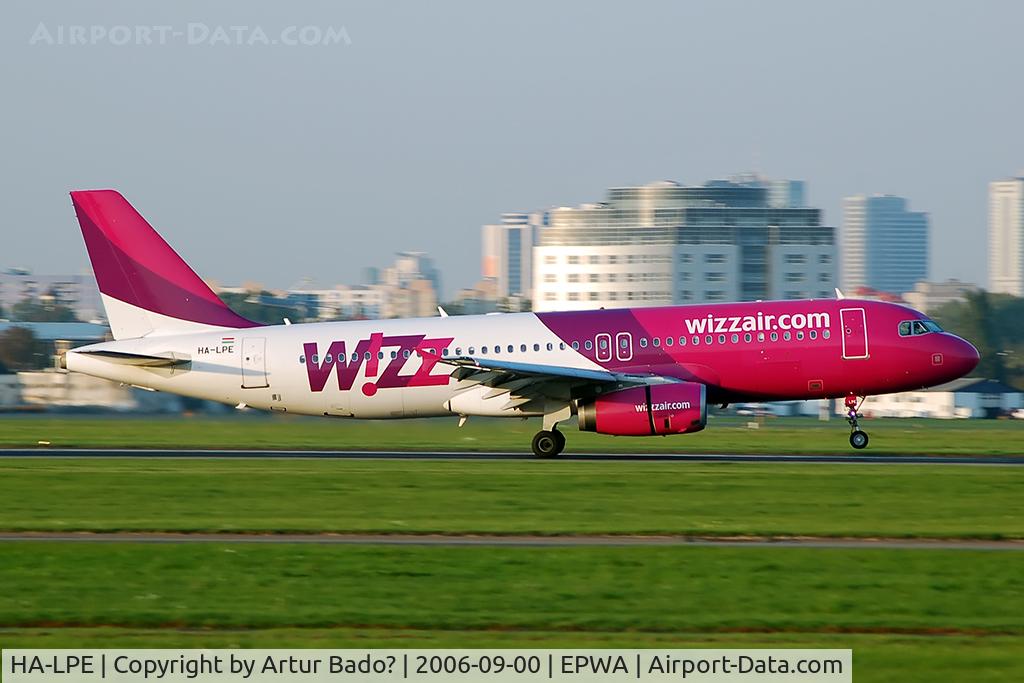 HA-LPE, 2002 Airbus A320-233 C/N 1892, Wizz