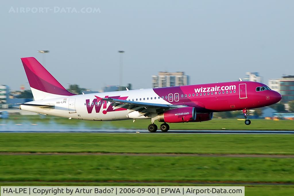 HA-LPE, 2002 Airbus A320-233 C/N 1892, Wizz