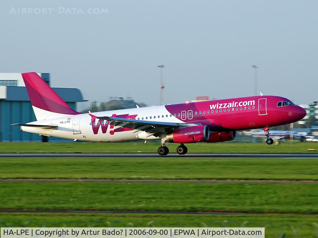 HA-LPE, 2002 Airbus A320-233 C/N 1892, Wizz
