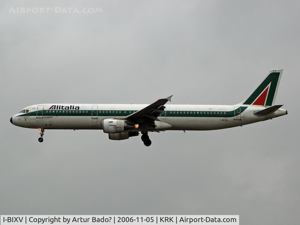 I-BIXV, 1998 Airbus A321-112 C/N 819, Alitalia - Airbus A321