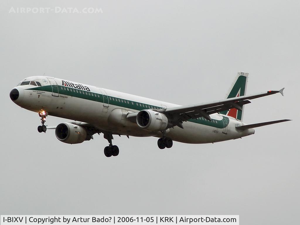 I-BIXV, 1998 Airbus A321-112 C/N 819, Alitalia - Airbus A321