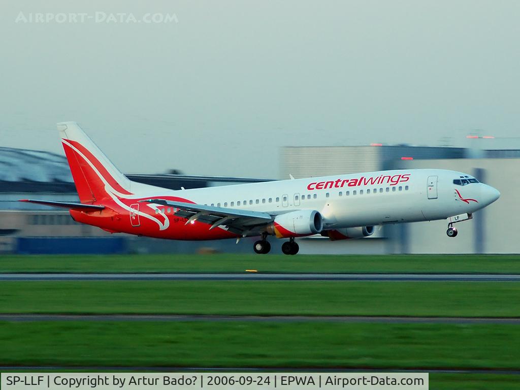 SP-LLF, 1997 Boeing 737-45D C/N 28752/2874, Centralwings