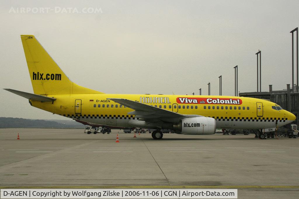 D-AGEN, 1998 Boeing 737-75B C/N 28100, Special titles