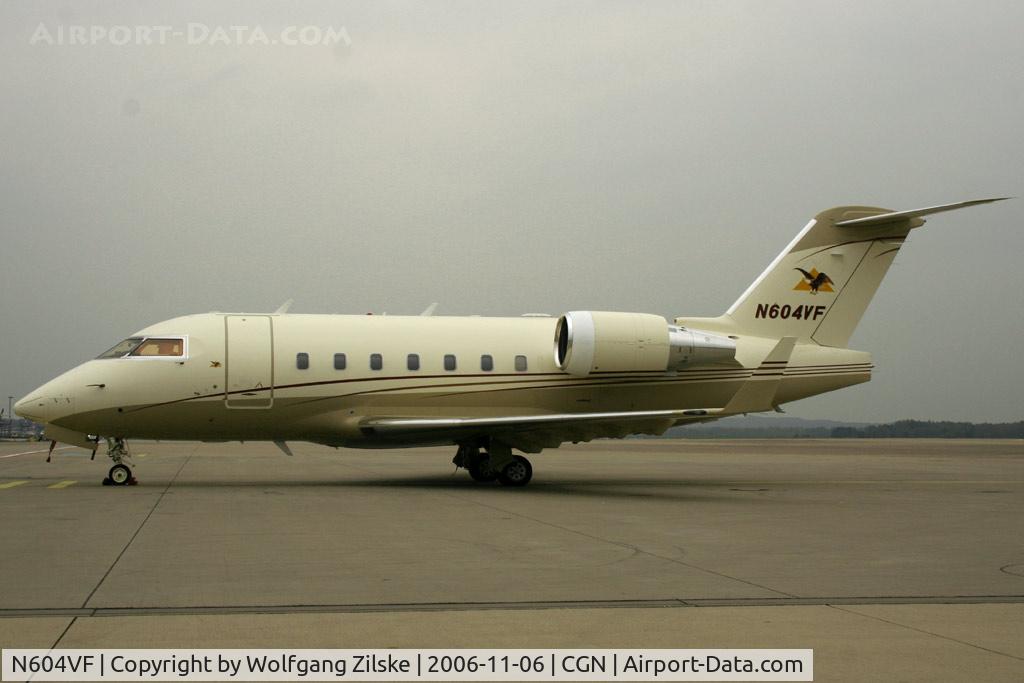 N604VF, 1999 Bombardier Challenger 604 (CL-600-2B16) C/N 5444, visitor