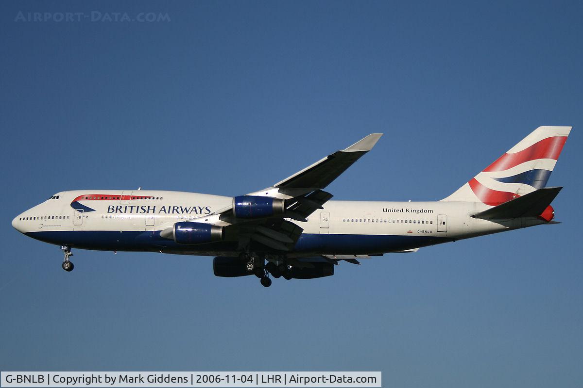 G-BNLB, 1989 Boeing 747-436 C/N 23909, G-BNLB  BOEING 747-436  British Airways