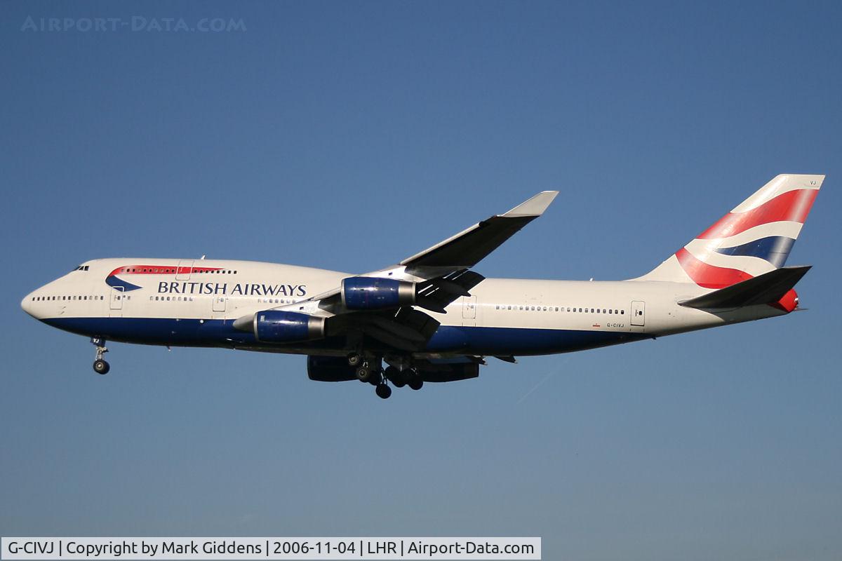 G-CIVJ, 1997 Boeing 747-436 C/N 25817, G-CIVJ  BOEING 747-436  British Airways