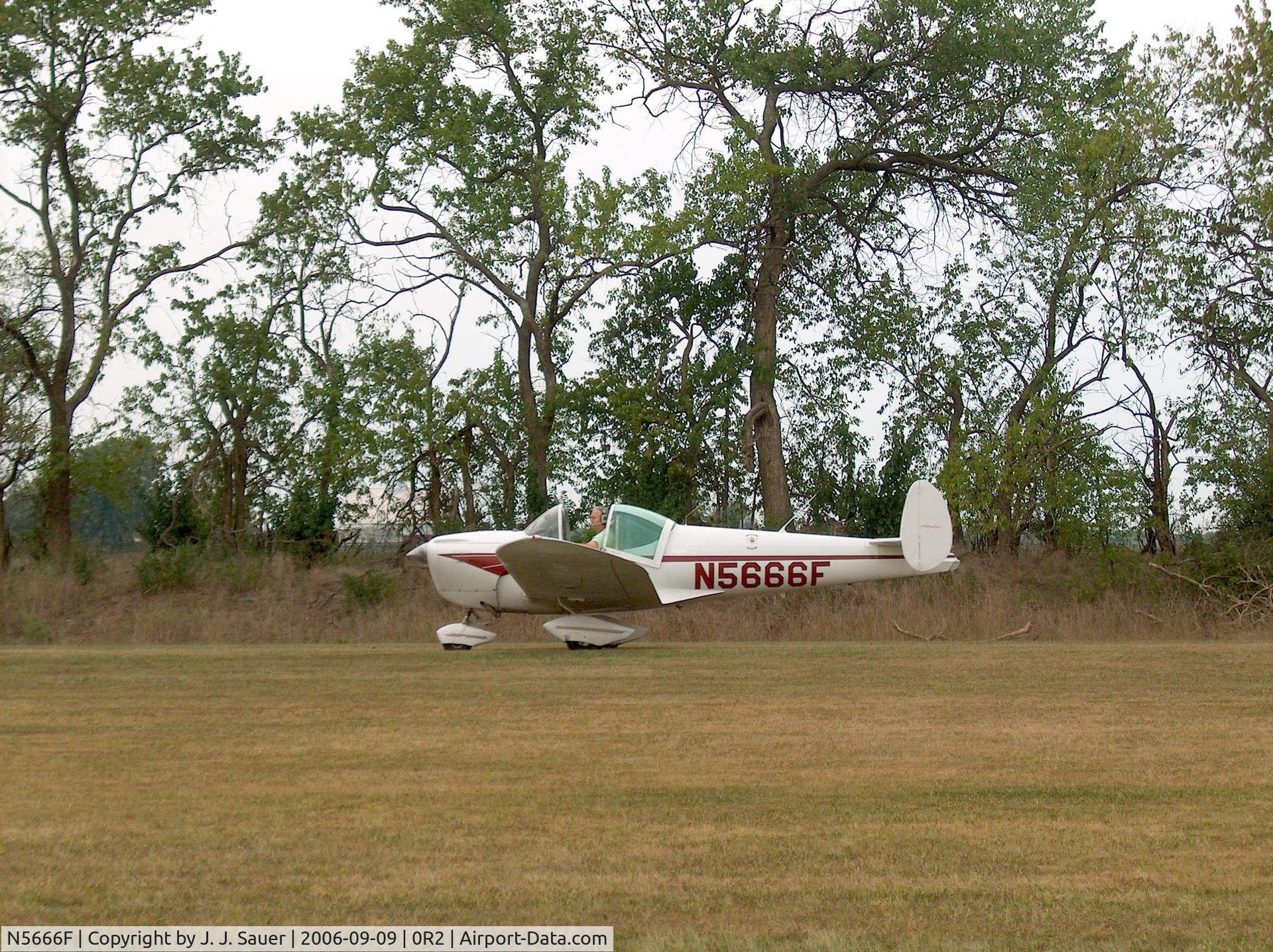 N5666F, 1966 Alon A2 Aircoupe C/N A-166, alon a2 ercoupe