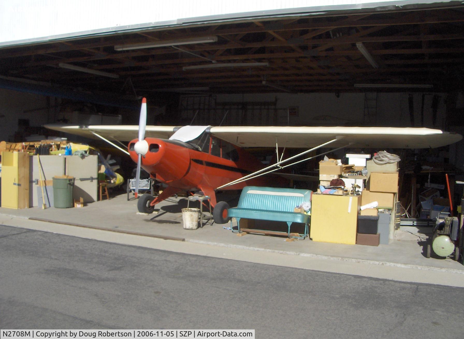 N2708M, 1946 Piper PA-12 Super Cruiser C/N 12-1211, 1946 Piper PA-12 SUPER CRUISER, Lycoming O-235 108 Hp