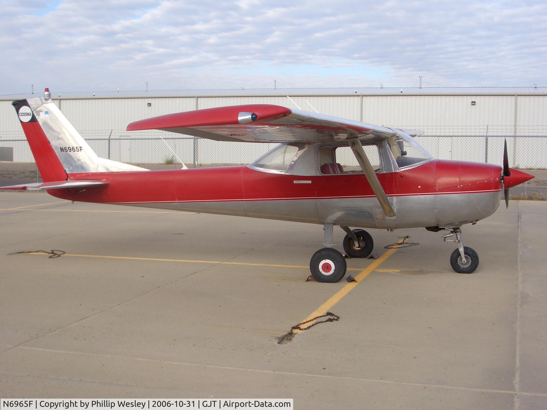 N6965F, 1966 Cessna 150F C/N 15063565, 1966 C150F in Grand Junction, CO owned by Phillip Wesley