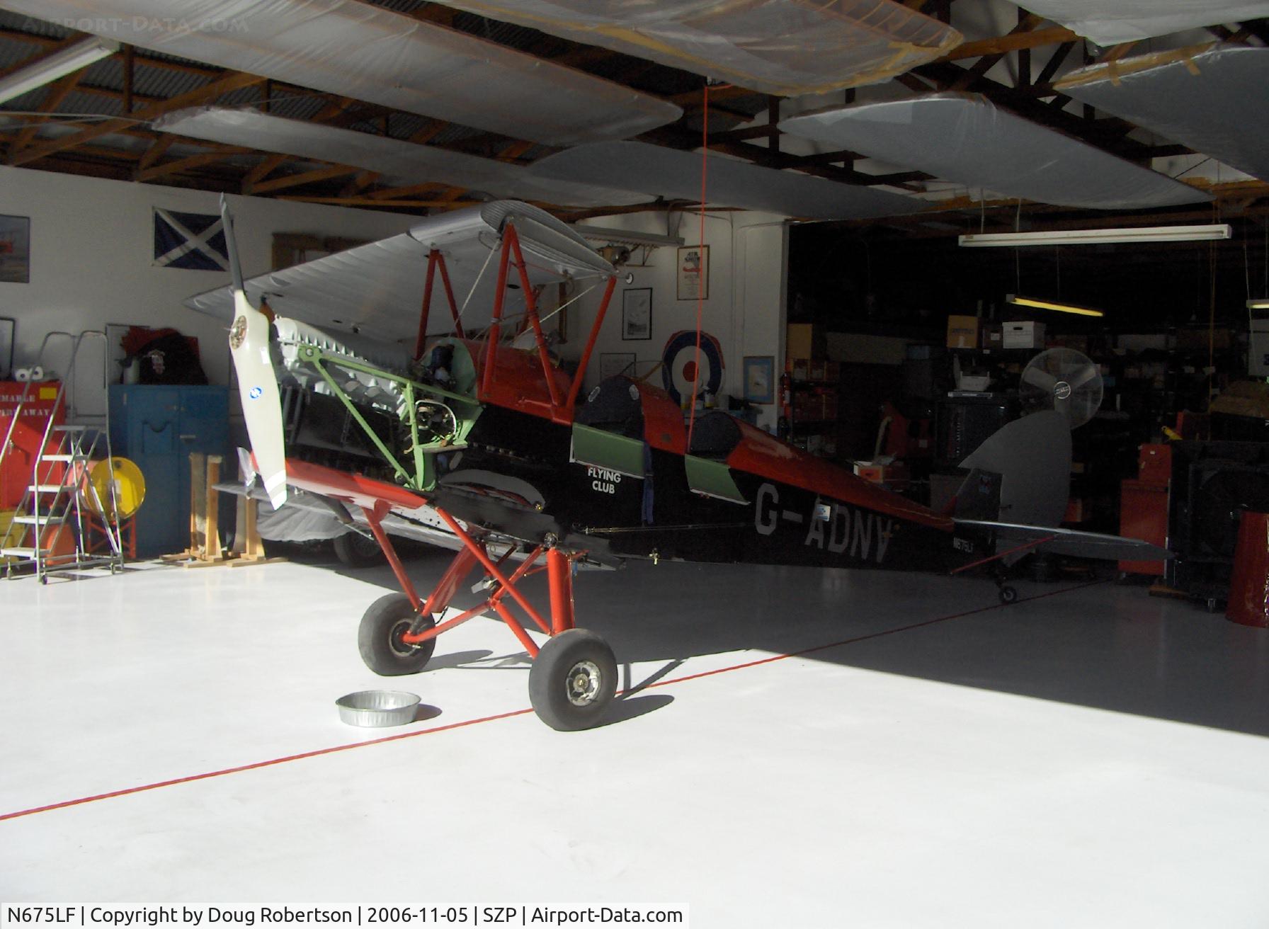 N675LF, 1944 De Havilland DH-82A Tiger Moth II C/N 86572, 1944 De Havilland DH.82 TIGER MOTH, one half of a biplane?