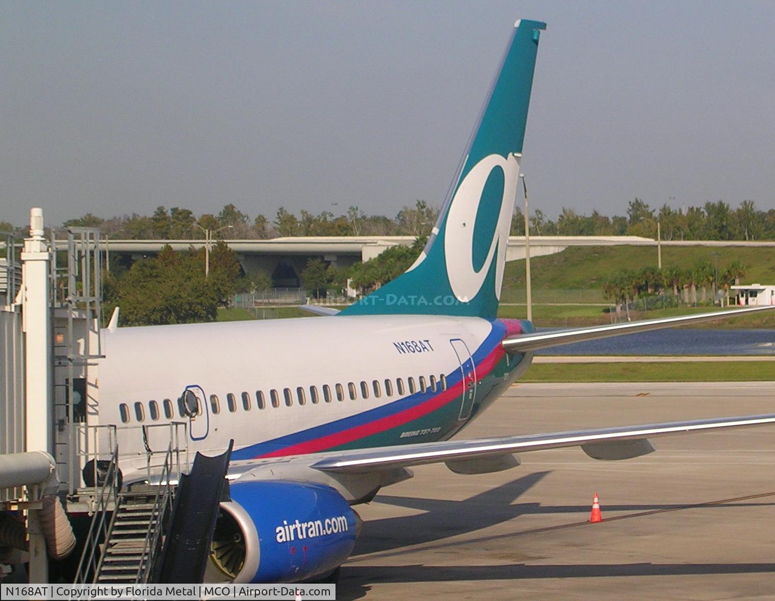 N168AT, 2004 Boeing 737-76N C/N 32653, Orlando