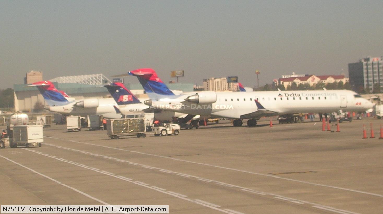 N751EV, 2004 Bombardier CRJ-701 (CL-600-2C10) Regional Jet C/N 10163, ASA