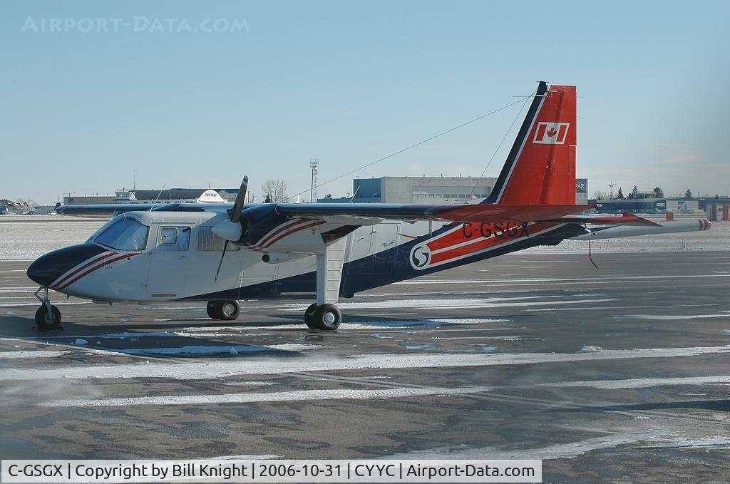 C-GSGX, 1979 Britten-Norman BN-2B-21 Islander C/N 596, Parked at Landmark