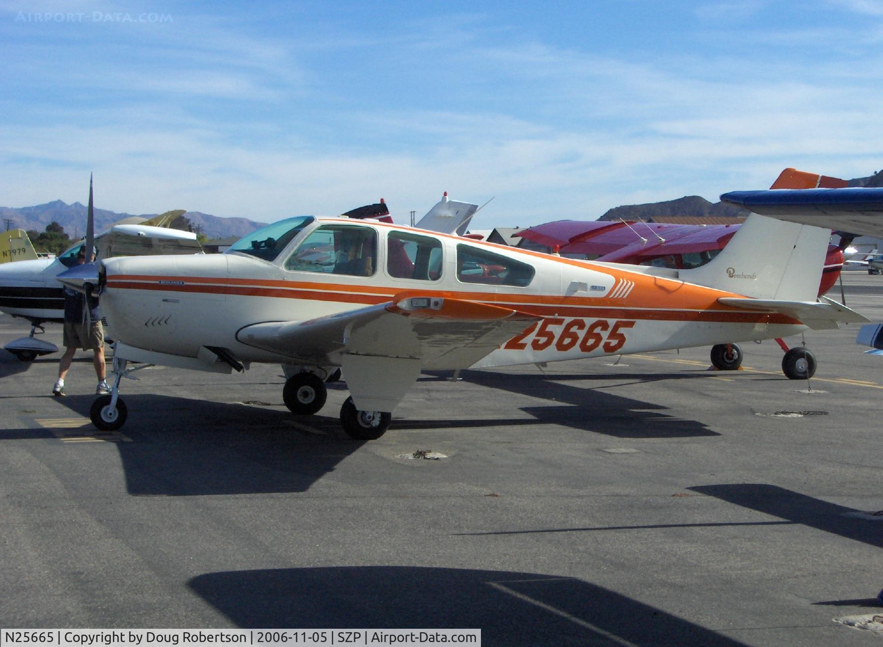 N25665, 1973 Beech F33A Bonanza C/N CE-459, 1973 Beech F33A BONANZA, Continental IO-520-BA 285 Hp, long 6 place cabin