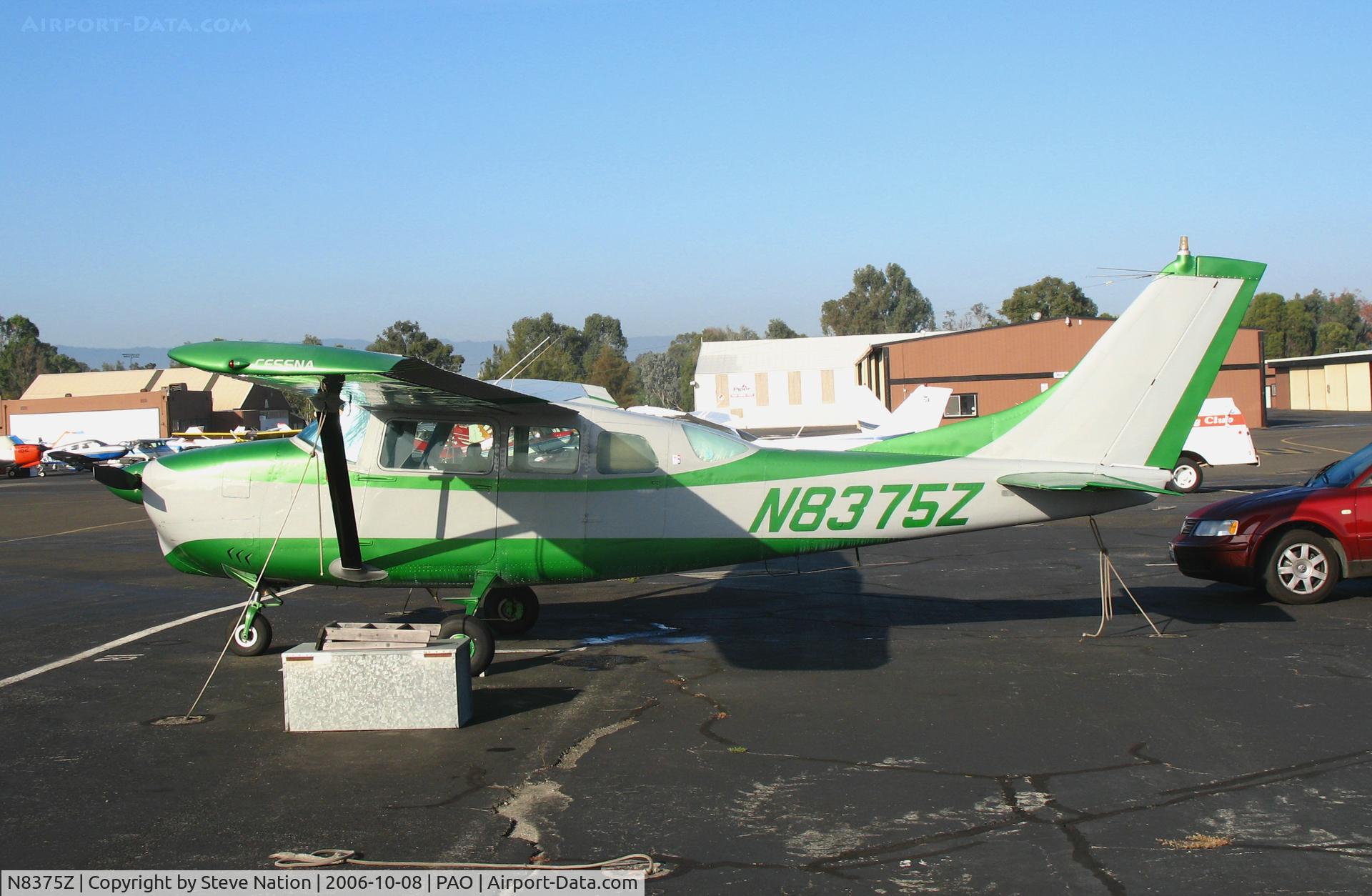 N8375Z, 1963 Cessna 210-5(205) C/N 205-0375, 1963 Cessna 210 @ Palo Alto Airport, CA