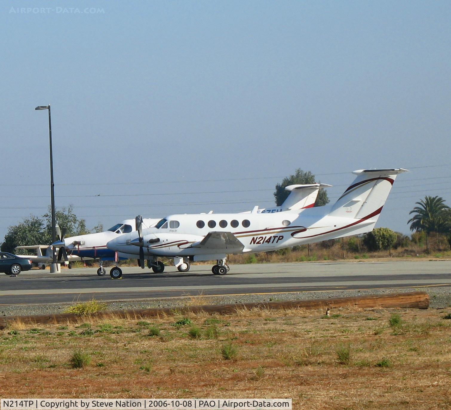 N214TP, 2004 Raytheon B200 King Air C/N BB-1855, Platinum Aviation's 2004 Raytheon King Air B200 @ Palo Alto Airport, CA