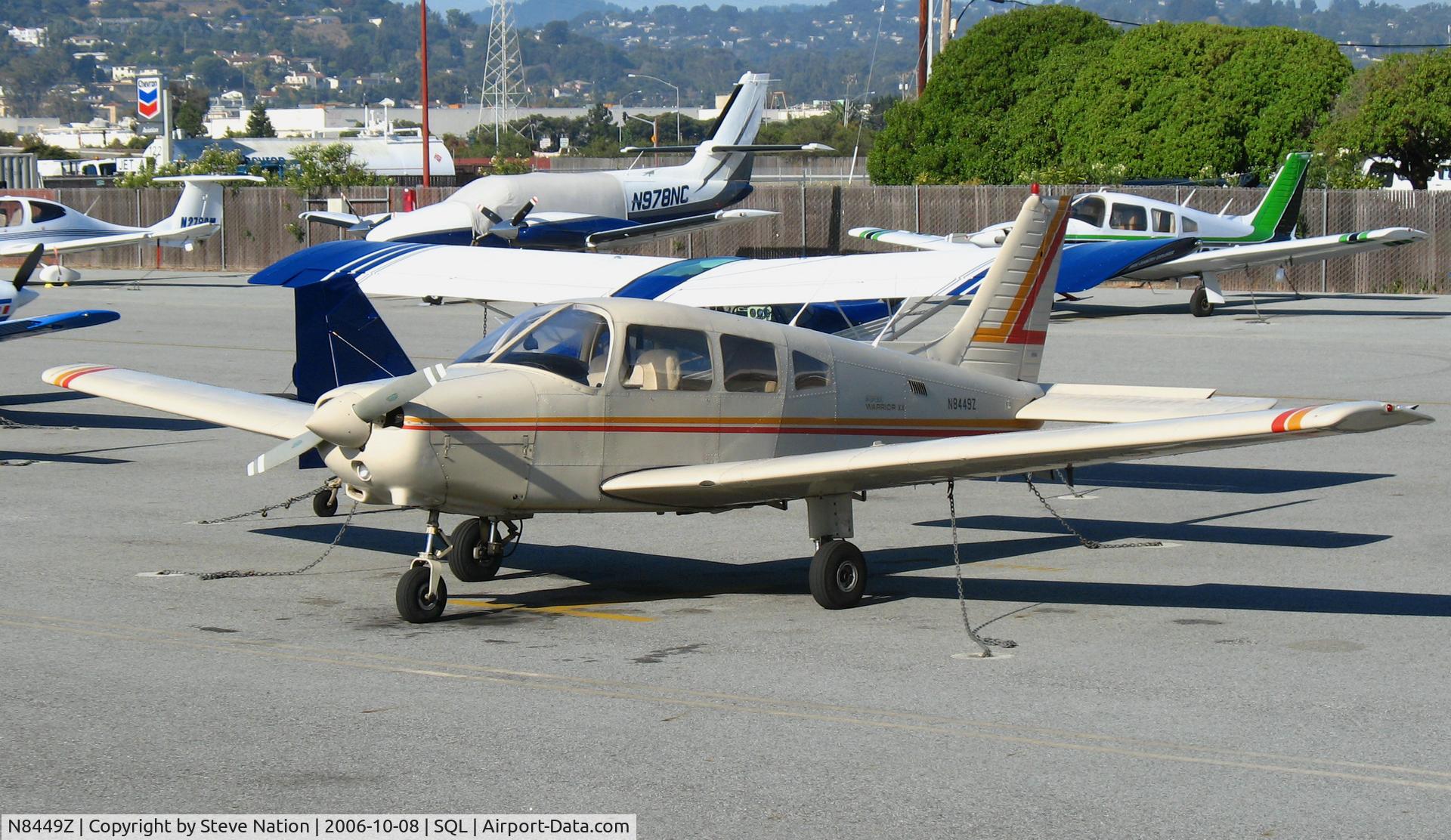 N8449Z, 1981 Piper PA-28-161 C/N 28-8216030, 1981 Piper PA-28-161 @ San Carlos Airport, CA
