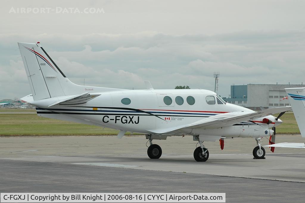 C-FGXJ, Beech C90A King Air C/N LJ-1178, CYYC