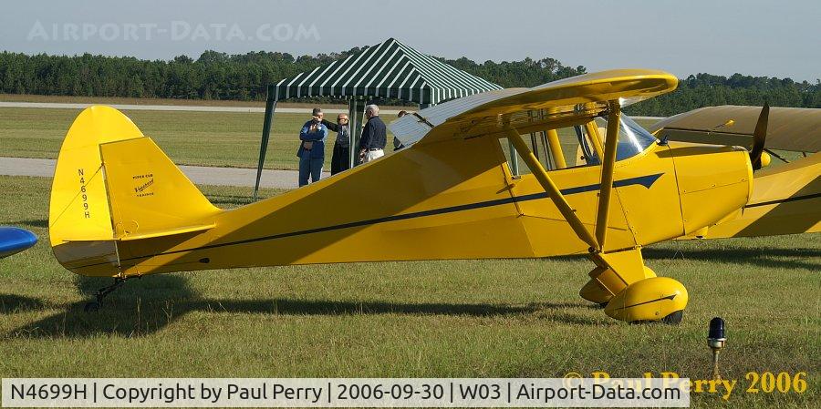 N4699H, 1948 Piper PA-17 Vagabond C/N 17-97, Vagabond in from Wake Forest, in great shape