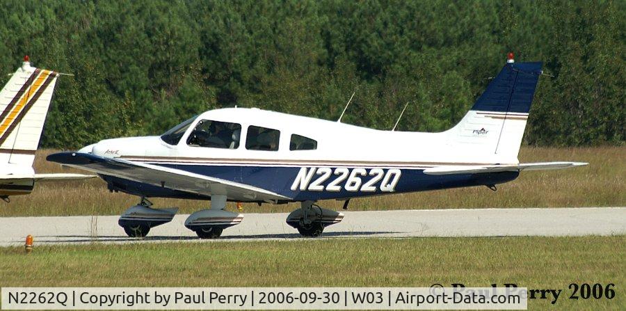 N2262Q, 1977 Piper PA-28-181 C/N 28-7790387, Recently arrived, and pulled p next to another Piper