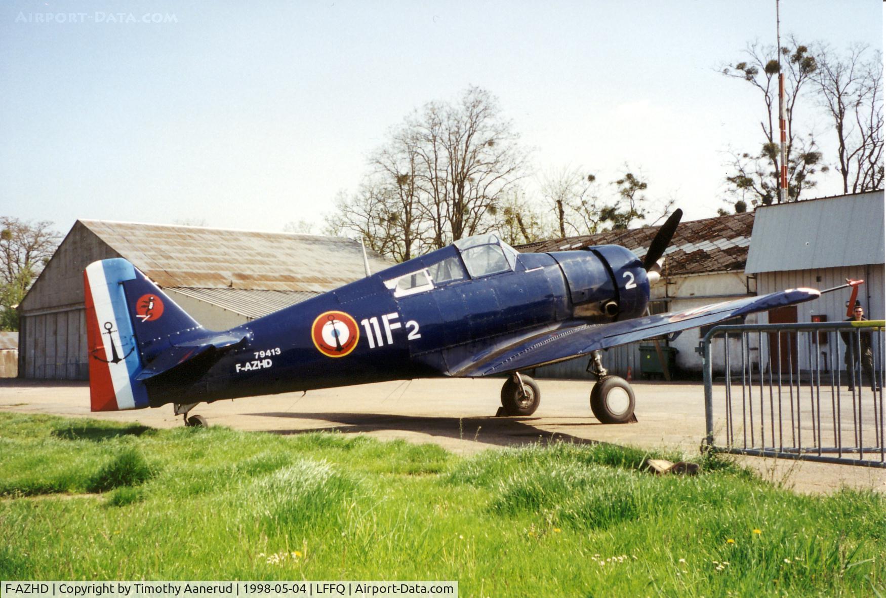 F-AZHD, North American NA-68 C/N SA-30, Association Jean-Baptiste Salis (museum), La Ferté-Alais, France; www.ajbs.fr