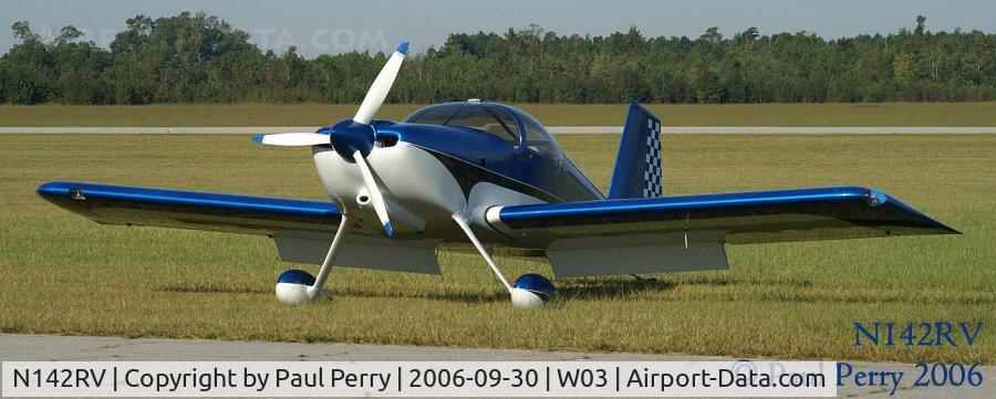N142RV, 2003 Vans RV-7 C/N 70023, Nicely done RV-7, shown off at the Wilson Industrial Air Center