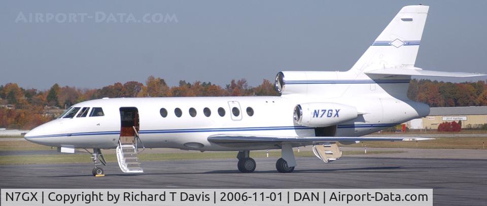 N7GX, 1983 Dassault-Breguet Falcon 50 C/N 139, 1983 Dessault Breguet Falcon 50 in Danville Va.