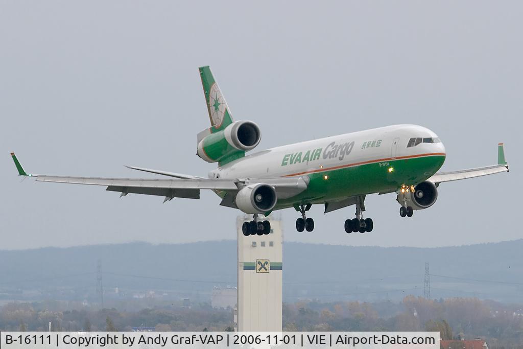B-16111, 1998 McDonnell Douglas MD-11F C/N 48787, Eva Air Cargo MD-11F