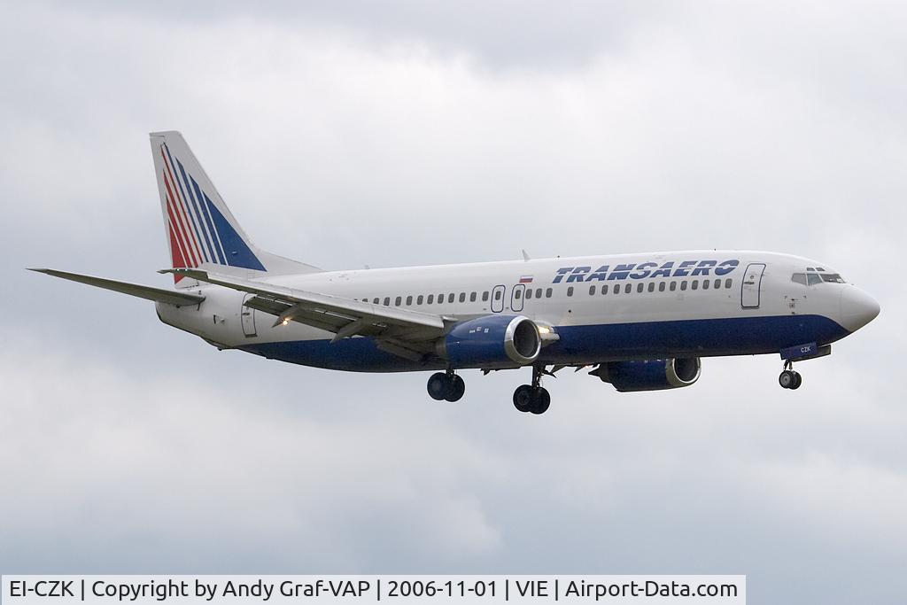 EI-CZK, 1989 Boeing 737-4YO C/N 24519, Transaero 737-400