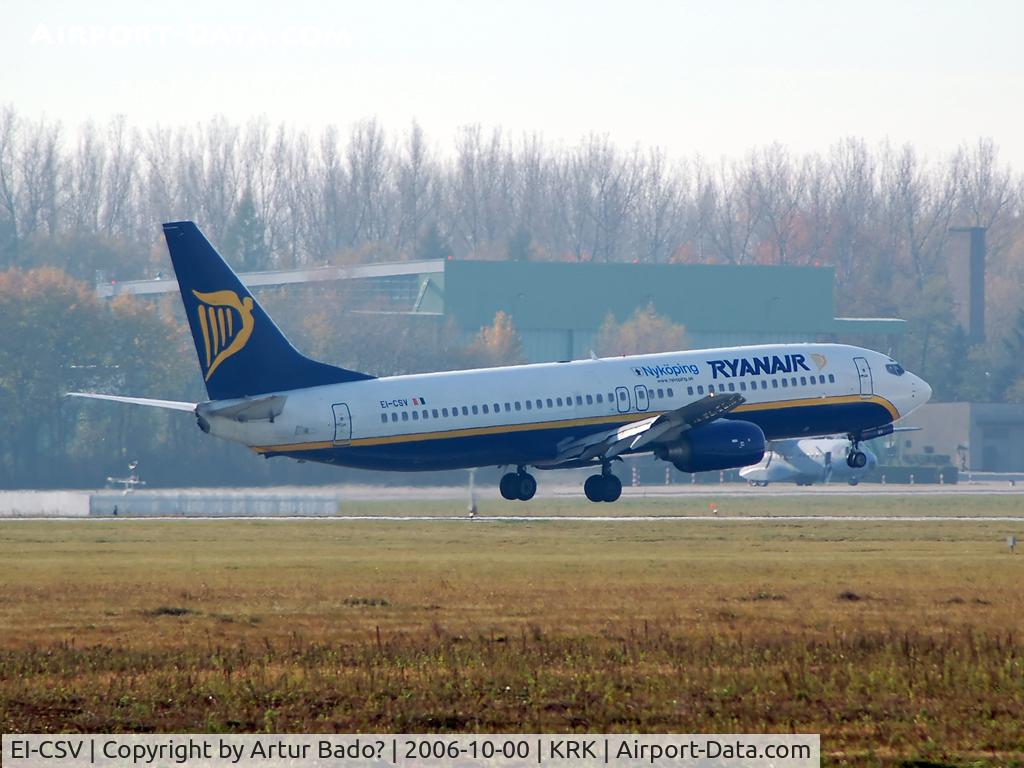 EI-CSV, 2002 Boeing 737-8AS C/N 29934, Ryanair