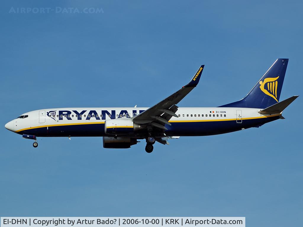 EI-DHN, 2005 Boeing 737-8AS C/N 33577, Ryanair