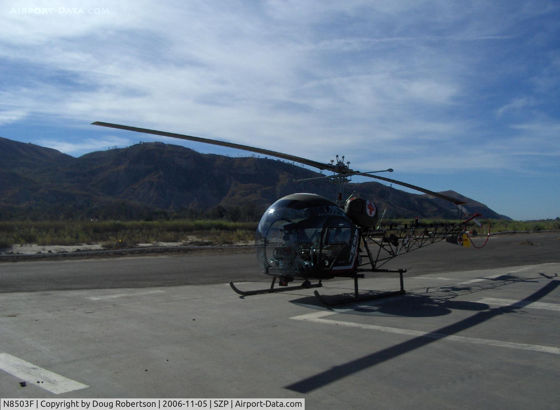 N8503F, 1965 Bell 47G-4 C/N 3350, 1965 Bell 47G-4, Lycoming VO-540 305 Hp