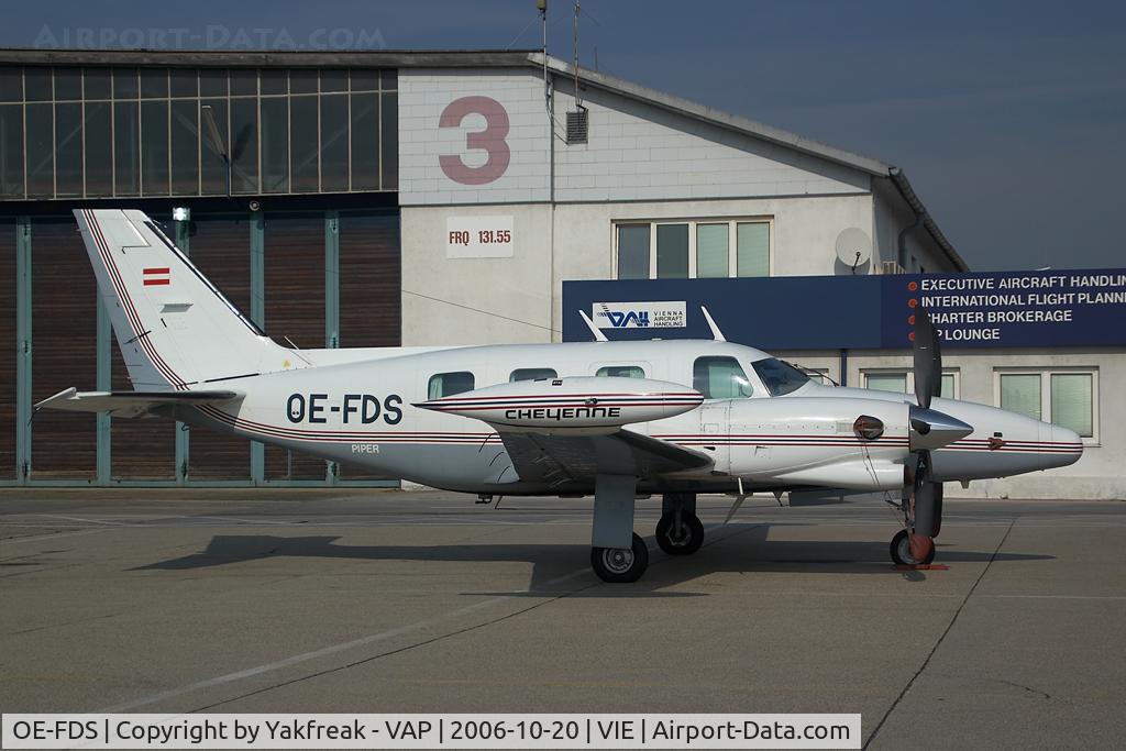 OE-FDS, 1977 Piper PA-31T1-500 Cheyenne IA C/N 31T-7720056, Piper 31