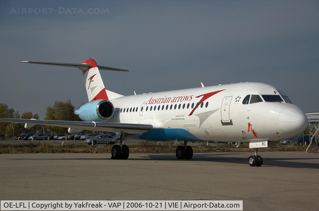 OE-LFL, 1995 Fokker 70 (F-28-0070) C/N 11573, Austrian Arrows Fokker 70