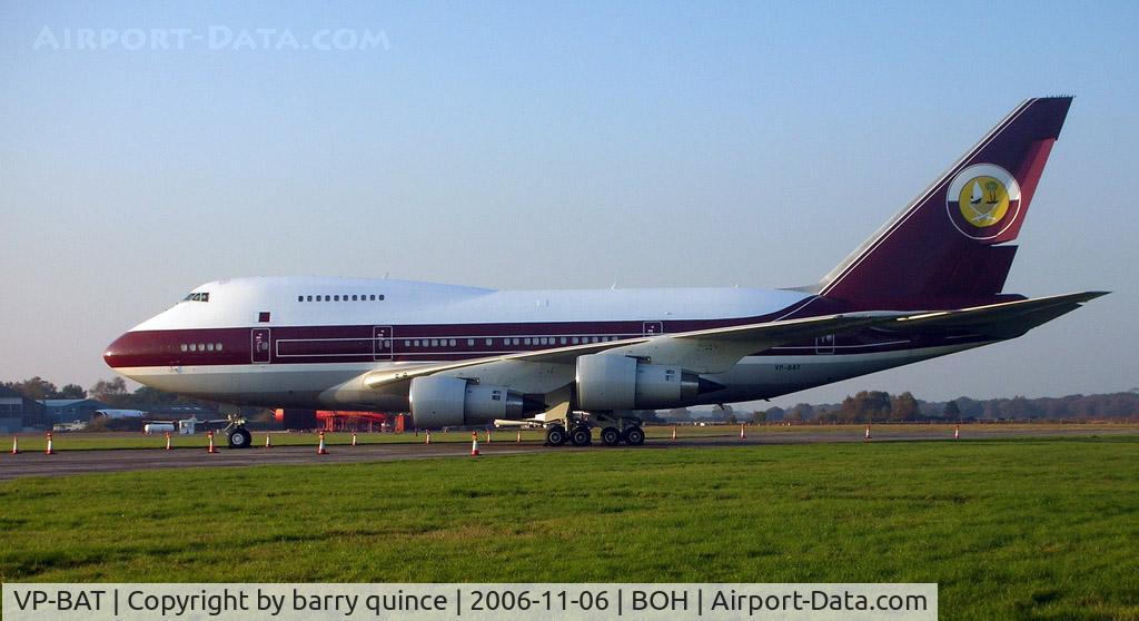 VP-BAT, 1979 Boeing 747SP-21 C/N 21648, 747-SP