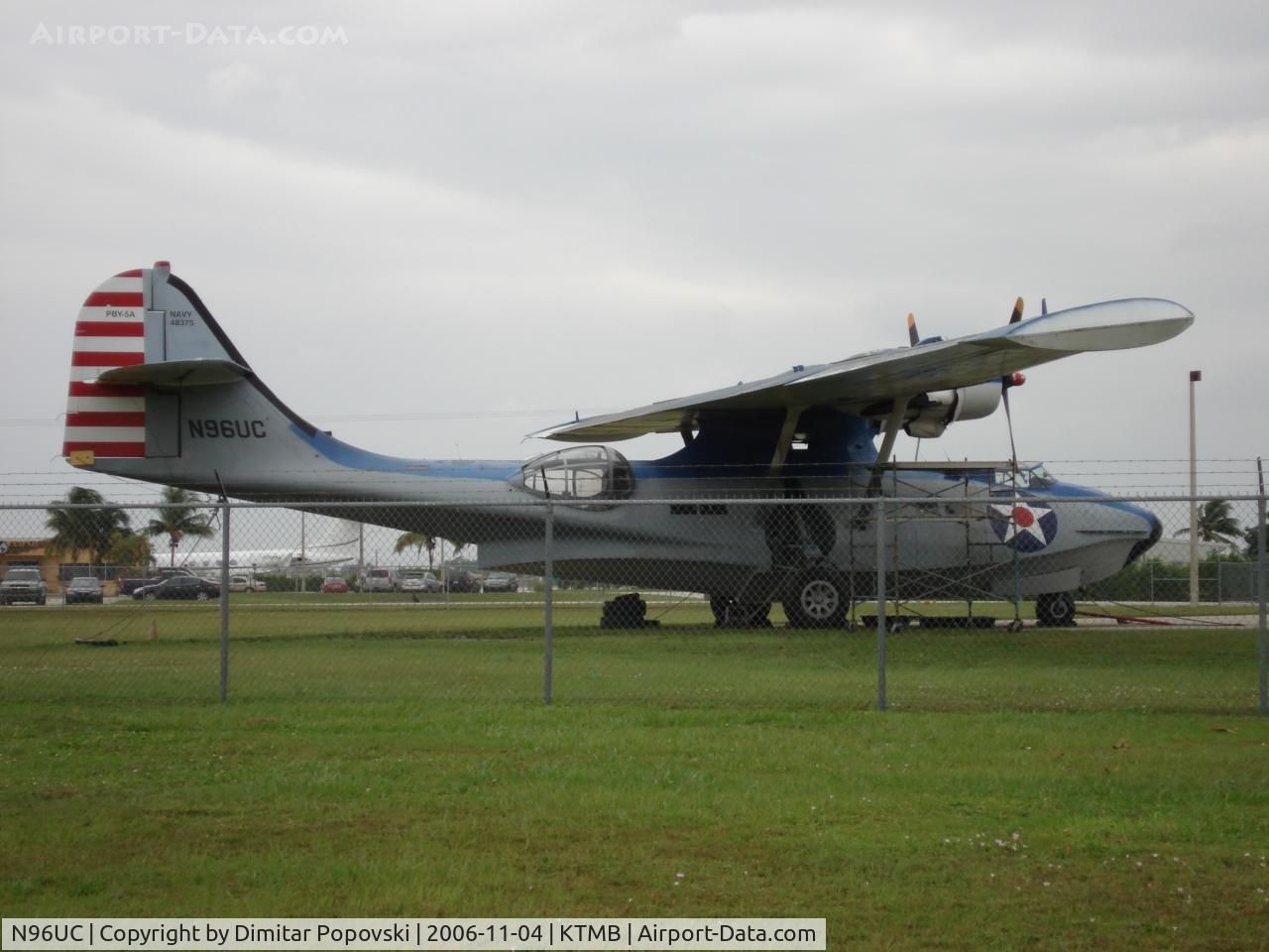 N96UC, 1944 Consolidated PBY-5A Catalina C/N 48375, Tamiami Airport