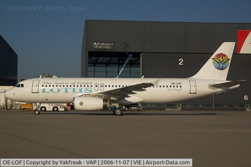 OE-LOF, 1997 Airbus A320-232 C/N 667, Lotus Air Airbus 320 still with Austrian reg