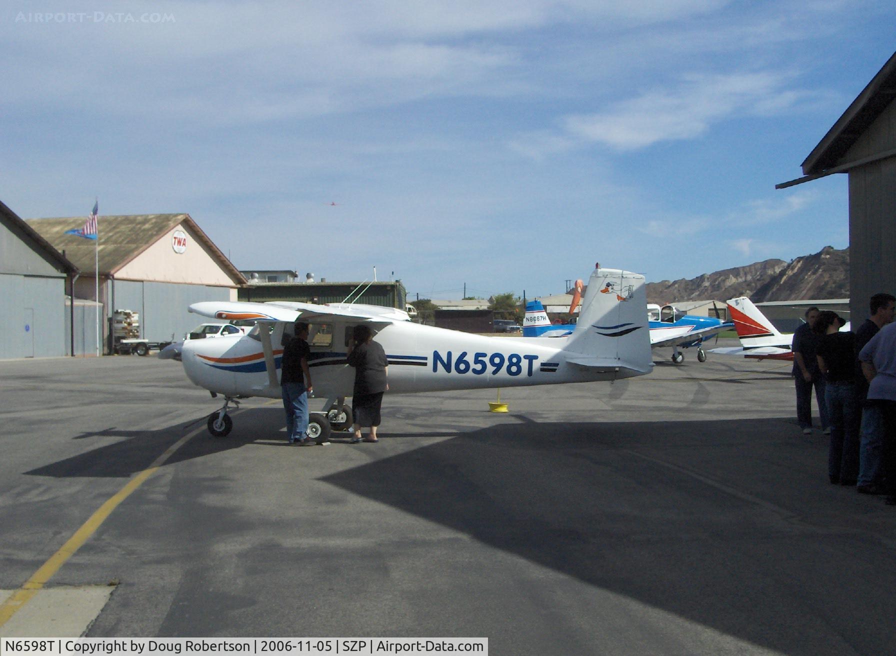 N6598T, 1960 Cessna 150 C/N 17998, 1960 Cessna 150, Continental O-200 100 Hp