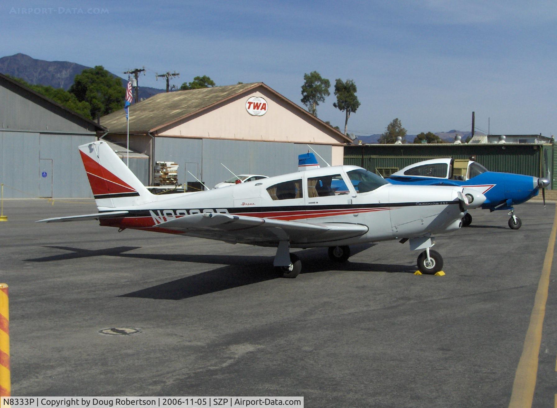 N8333P, 1963 Piper PA-24-250 Comanche C/N 24-3586, 1963 Piper PA-24-250 COMANCHE, Lycoming IO-540-C 250 Hp
